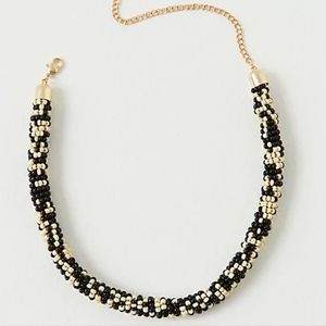 NWT Free People Diving In Choker in Black